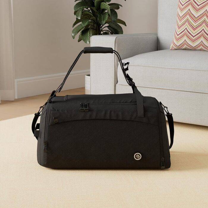 Спортивна сумка, сумка для тренувань з функцією рюкзака, відділення для взуття, відділення для вологих речей Дорожня сумка 40/60 л, сумка для плавання, сумка для фітнесу, спортивна сумка для залу, сумка через плече, ручна поклажа, сумка на вихідні, дорожн