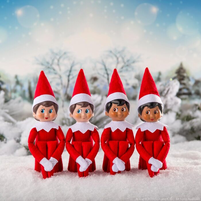 Ельф на полиці. Італійська дівчинка - чарівна різдвяна традиція зі скаутським ельфом та книгою.