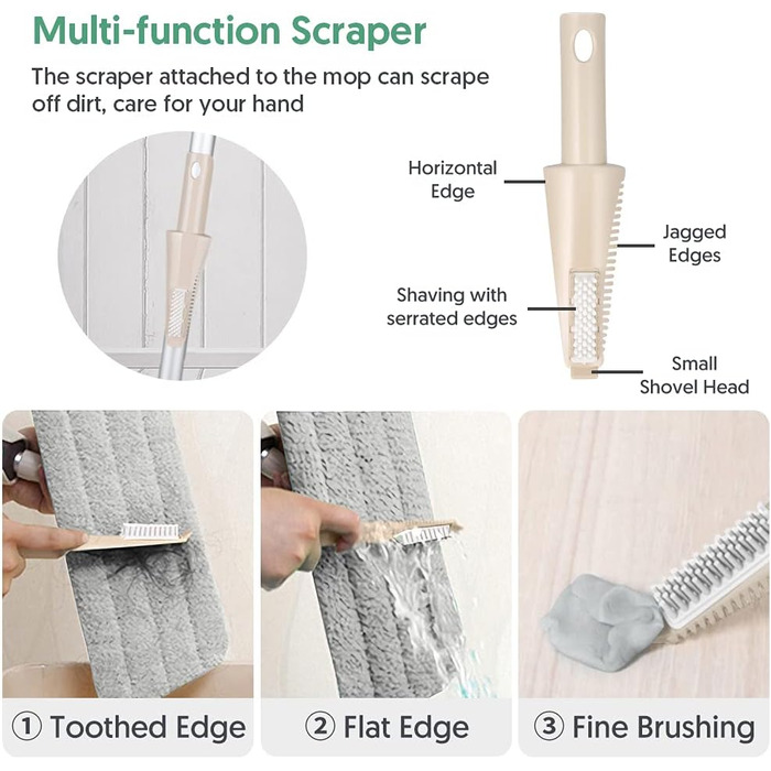 Швабра-розпилювач ILAVCOOL Швабра для підлоги з функцією розпилення, швабра для миття підлоги, суха та волога швабра, швабра для п