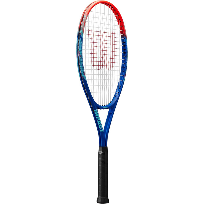Тенісна ракетка Wilson Impact 4-3/8" (3) — синьо-червона, для дорослих та юніорів