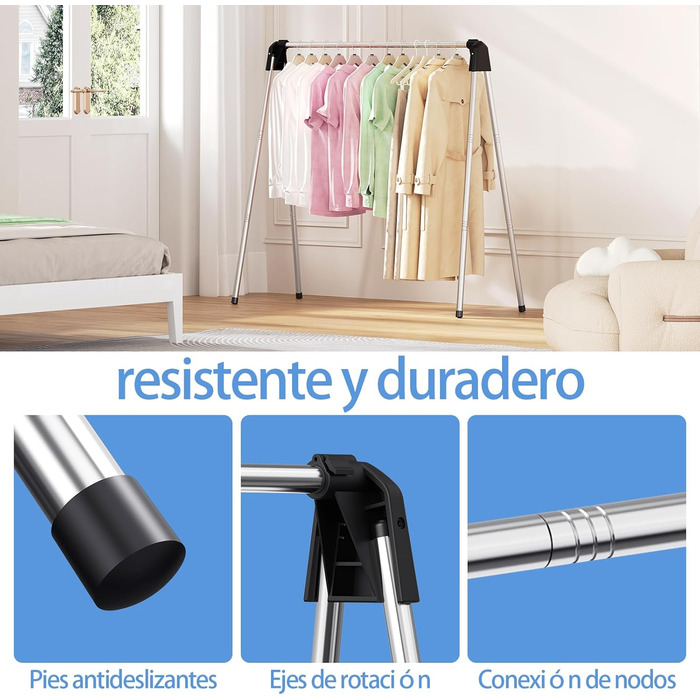 Вішалка для білизни SYKIARIOL - ефективна вішалка для білизни, складна вішалка для білизни, складний куточок для білизни, стійка в