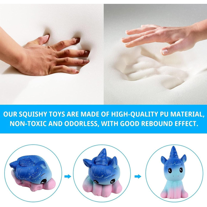 Антистрес Squishies Toy Kawaii для дітей і дорослих (Галактика, 7*6*12,5 см, )