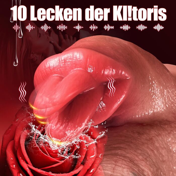 Вібратор-фалоімітатор BSZUI 3-в-1, з функціями поштовхів, вібрації, нагрівання та лизання