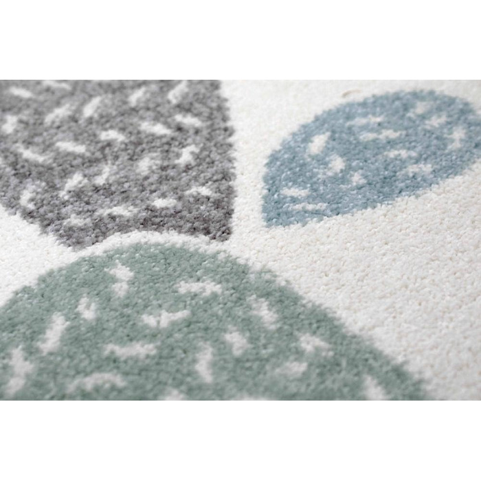 Ігровий килимок дитяча кімната кактус зебра індійський намет лев жовтий сірий крем розмір 160x230 см