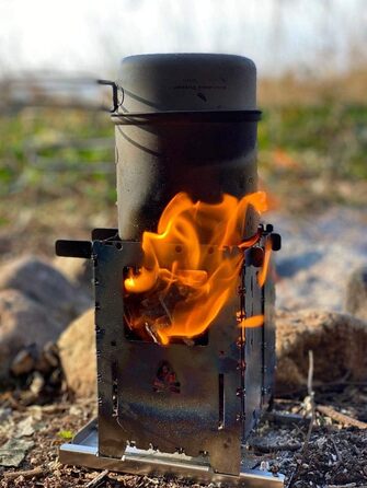 Кемпінговий посуд Легкий набір вуличних мисок Набір для приготування їжі зі складною ручкою Вуличне кухонне начиння для 1-2 осіб 2