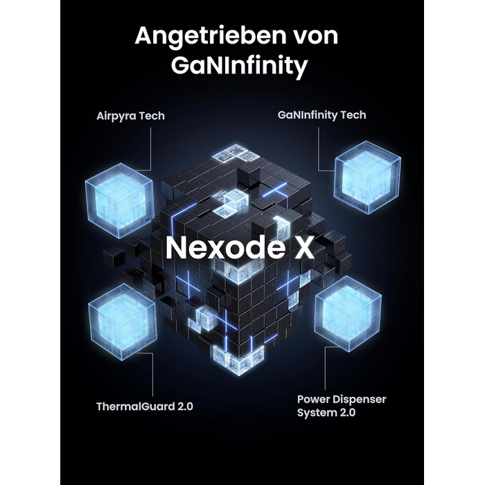 Зарядний пристрій 100 Вт Mini GaN Зарядний пристрій 3-Port PD Блок живлення Компактний швидкий зарядний пристрій PPS 45 Вт Сумісни
