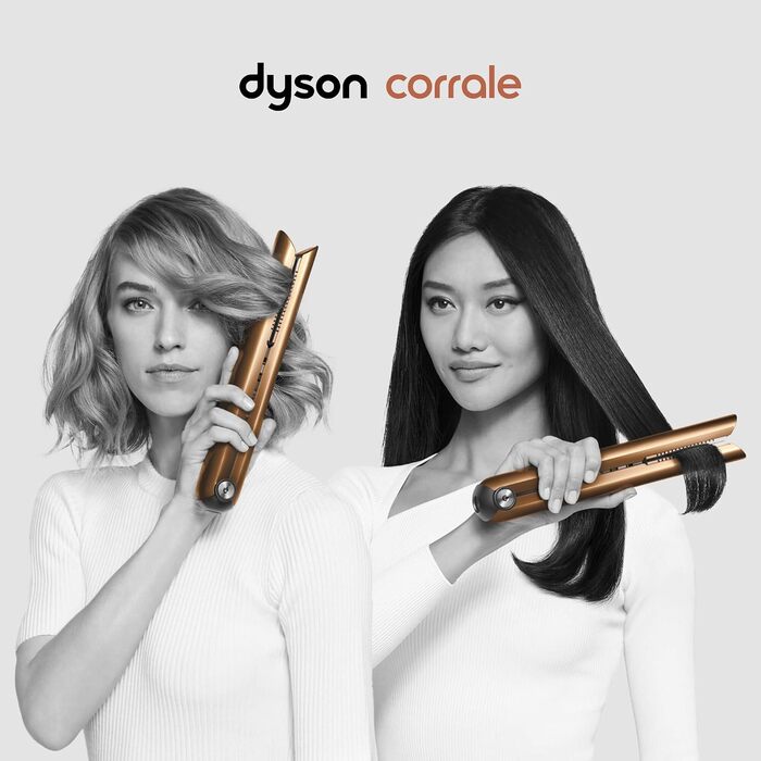 Бездротовий випрямляч для волосся Dyson Corrale для всіх типів волосся, мідний