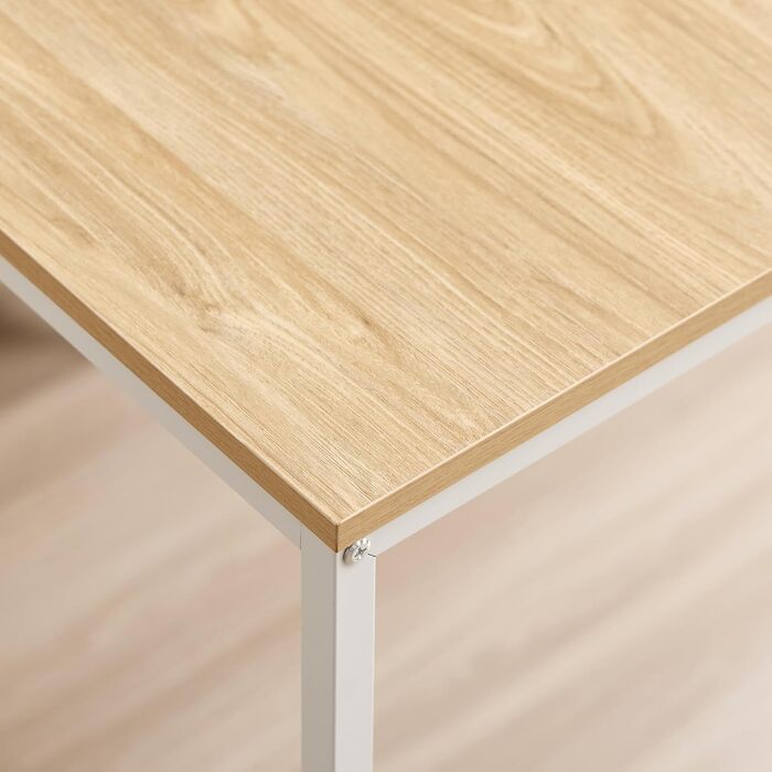 Стіл Garvis 100x50 см (з 2 відділеннями для зберігання) Ігровий стіл з полицею Комп&39ютерний стіл з МДФ для домашнього офісу (дуб) Дуб 100 x 50 см