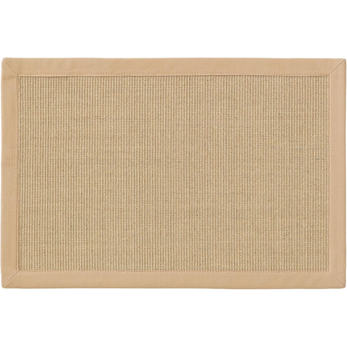 Килим benuta Nest з сизалю з натурального волокна Sana - кремовий 40x60 см - міцний килим для їдальні та вітальні - 100 натуральне сизалеве волокно - позачасовий дизайн 40 x 60 см (прямокутний) кремовий