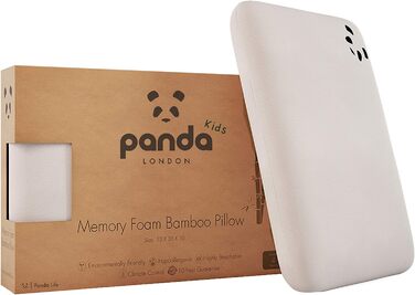 Розкішна подушка Panda з піни з ефектом пам'яті та бамбукового волокна для дітей віком від 4 років