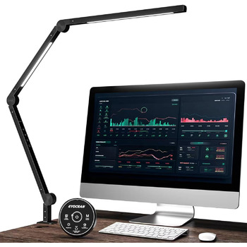 Світлодіодна настільна лампа EYOCEAN, робоче світло з поворотним кронштейном Architect Lamp, офісна настільна лампа з подвійним дж