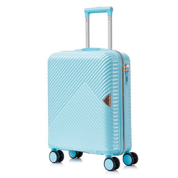 Валіза Semi Line 20' (S) Light Blue (T5728-1)