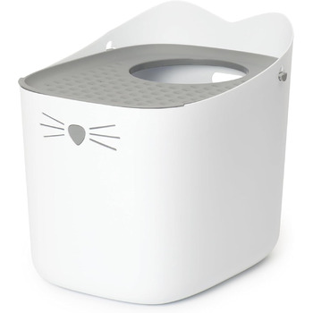 Котячий туалет Catit Pixi, сірий