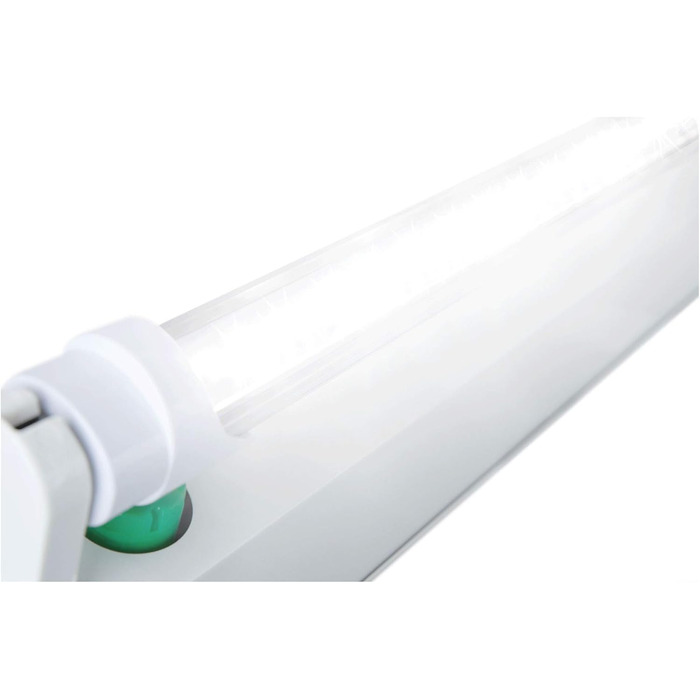 Набір з 2 світлодіодних трубок Showlite 60 см (люмінесцентна лампа 600 мм, T8 G13, 900 люменів, 4500 Кельвінів, денне світло білого кольору, потужність 10 Вт)