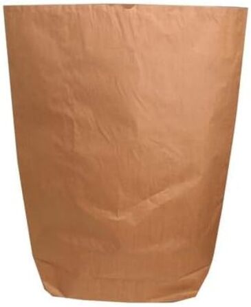 Коричневих паперових пакетів, двостінні, місткістю 120 л, 70x95 см, 25