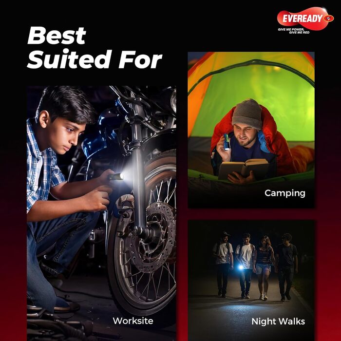 Акумуляторний світлодіодний ліхтарик потужністю 1 Вт, аварійне освітлення, підставка 2 Вт, тип B/Micro-USB, швидка зарядка, захист від перезарядки та глибокого розряду, живлення від літій-іонного акумулятора 1 Pocketlite DL100, 100