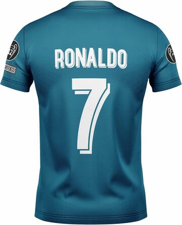 Футбольна майка Nostalgia Blue 7 Final, лімітований випуск, новий сезон, шорти, шкарпетки, дитячі розміри, синій 176 (12-13 років).