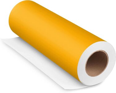 Наклейки Меблі та кухонні шафи 31.5x300см - МАТОВИЙ - Фольга Високоякісна ПВХ клейка плівка для кухні Меблі Водонепроникні шафи Самоклеюча фольга Кухонна фольга Декоративна фольга Меблева фольга - Коричнева (020-золотисто-жовта)