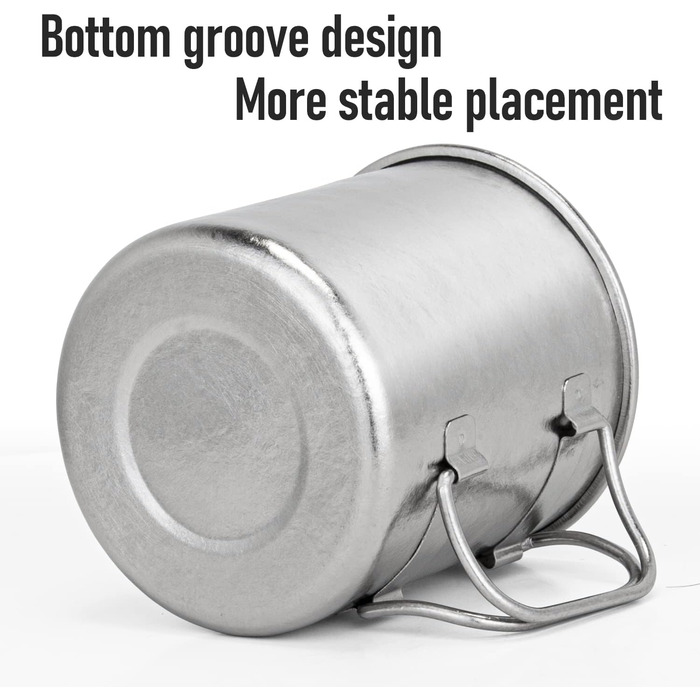 Титанова чашка TiTo, для кемпінгу, чаю, кави, води, надлегка, портативна, посуд, 450 мл, складна ручка, титанова каструля з кришкою, для активного відпочинку на свіжому повітрі, походів, пікніків, посуду для напоїв, синього кольору