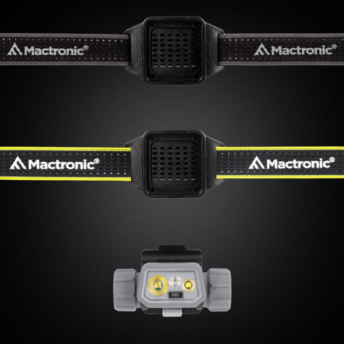 Ліхтар налобний Mactronic Prism (650 Lm) Cool White/RGB LED Recharg Type-C Helmet Kit (THL0141)