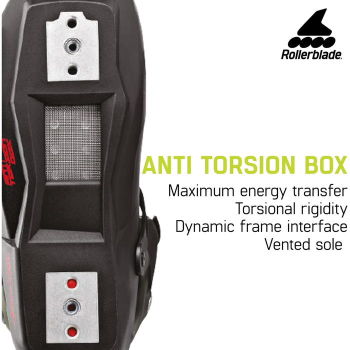 Роликові ковзани 7/7.5 чорний/лайм