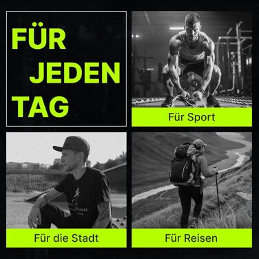 Кепка Snapback для чоловіків та жінок - Водовідштовхувальна бейсболка для чоловіків та жінок - Регульований розмір, Один розмір, Графітово-чорний