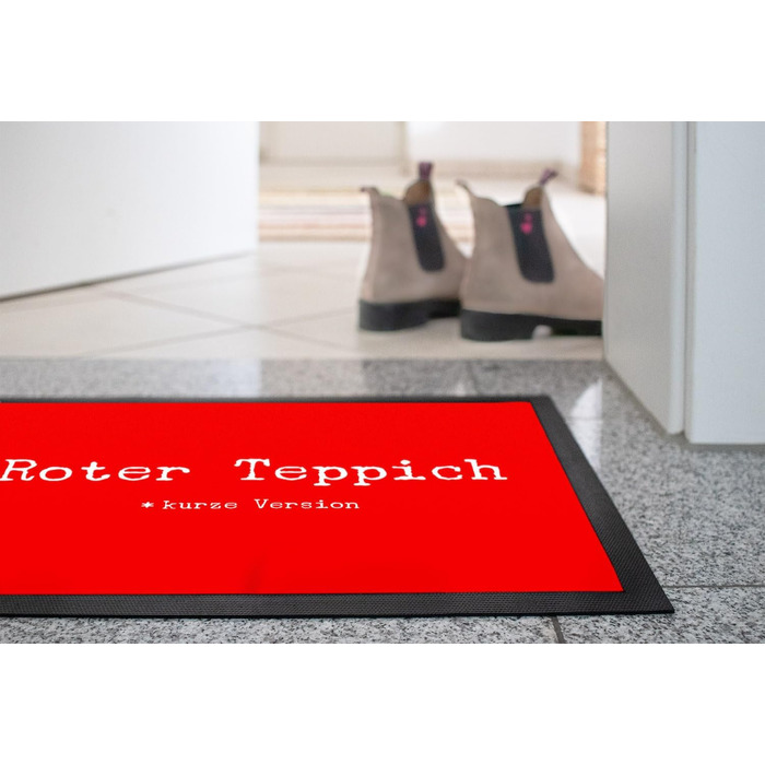 Килимок для дверей MoonWorks Red Carpet Short Version Hollywood Non-slide & Wool Wash White 60x40 см