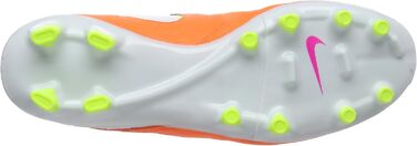 Жіночі футбольні бутси Nike Tiempo Legacy II FG, розмір 42 EU, помаранчеві, темно-сині, білі, вольтові, гіперрожеві