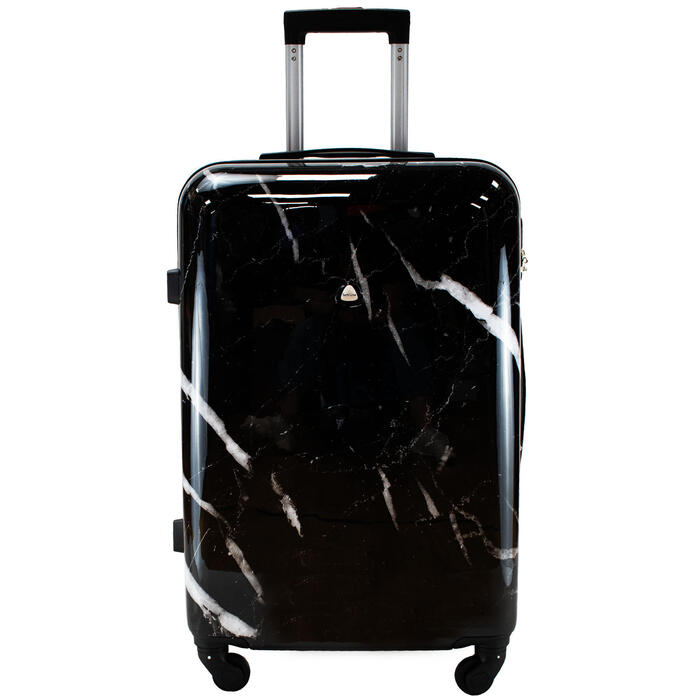 Валіза Semi Line 28' (L) Black Marble (T5730-3)