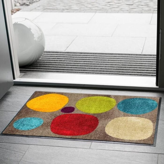 Килимок Salonloewe, поліамідний, різнокольоровий, 50x75 см (прямокутний)