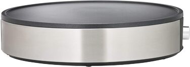 Млинниця Creperie з токарем і розкидачем тіста, 1600 Вт, Ø 33 см, Млинниця, Млинниця Непригарне покриття одинарна