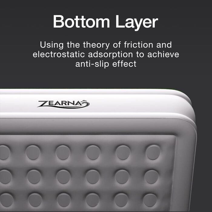 Самонадувальний надувний матрац за 3 хвилини, надувне гостьове ліжко з вбудованим електричним насосом, надувне односпальне ліжко для кемпінгу та домашнього використання (односпальне (46 см))