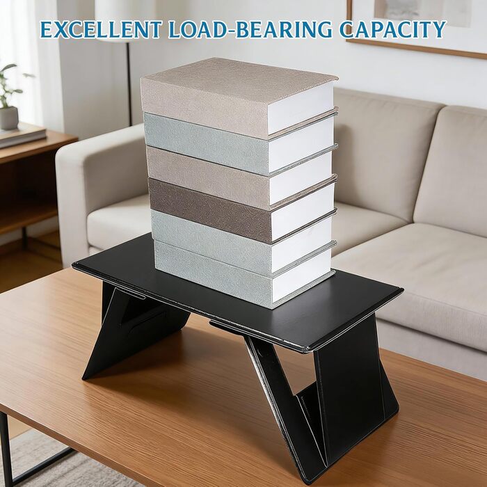 Портативний складаний стіл для ноутбука для автомобіля, дивана, ліжка. Міцна стільниця високої щільності, багатофункціональний стіл для читання та ноутбука, стандартний розмір