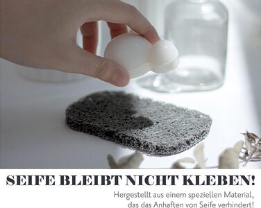 Тримач для мила myHomeBody подушечки для підняття мила для мильниці багатотканий, ефективний тримач для мила для душу набір з 6 пр