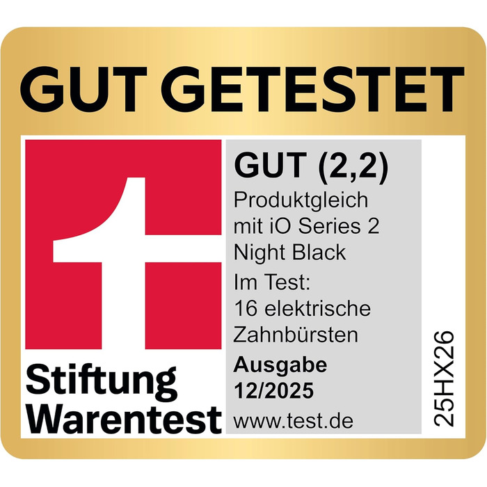 Зубна щітка електрична Oral-B iO Series 2 подвійний набір електрична зубна щітка, у комплекті 2 насадки, дорожній футляр 3 режими чищення для догляду за зубами, ПЕРЕВІРЕНО ЯКІСТЬ (2,2) за версією STIFTUNG WARENTEST, чорний/зелений Night Black/Forest Green