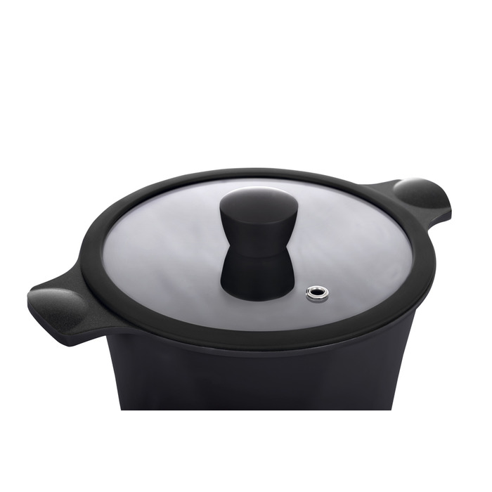 Каструля RINGEL Zitrone Black (5.8 л) 24 см (6471576)