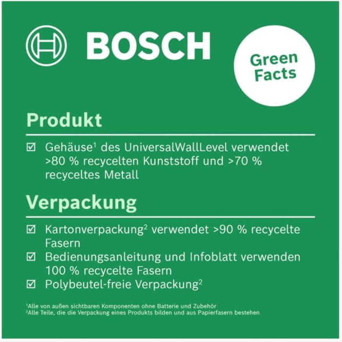 Лазерний рівень Bosch UniversalWallLevel (Новий)