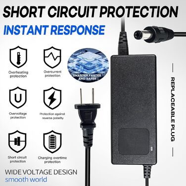 Зарядний пристрій 42 V 2 A для електроскутерів та електровелосипедів