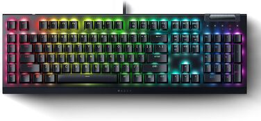 Механічна ігрова клавіатура з Razer Chroma RGB (механічні жовті перемикачі Razer, 6 виділених макроклавіш, накладки Doubleshot ABS