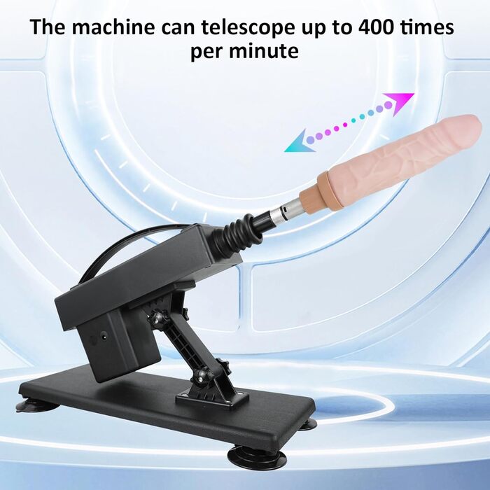 Автоматична секс-машина HIMOOX, з фалоімітатором та присоском, регульована