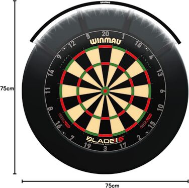 Ліхтар для мішені для дартсу Winmau Polaris та аксесуари