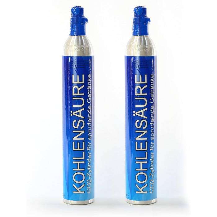 Балон з вуглекислим газом CO2 з наповненням 425 г для газованої води (2)