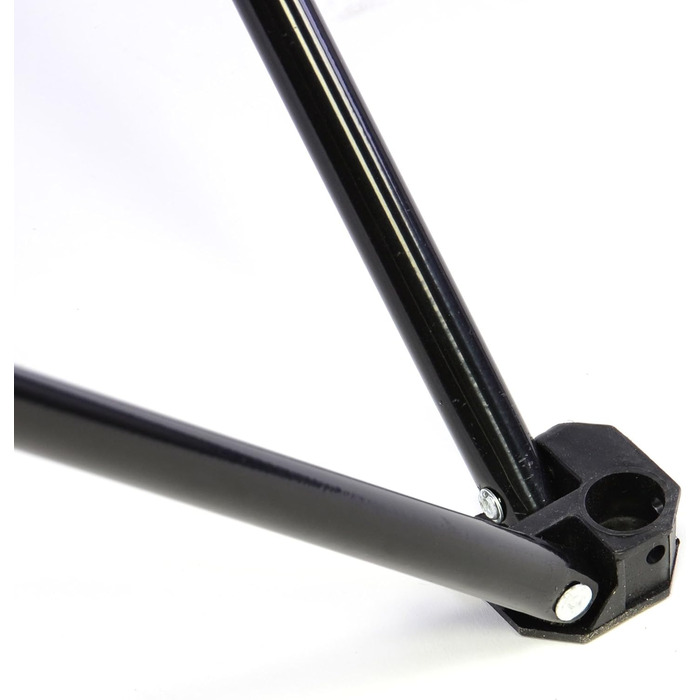 Комплект з 2 предметів Nexos рибальське крісло, розкладне крісло, кемпінгове крісло з підлокітниками та підсклянником, практичне, міцне, легке, чорне