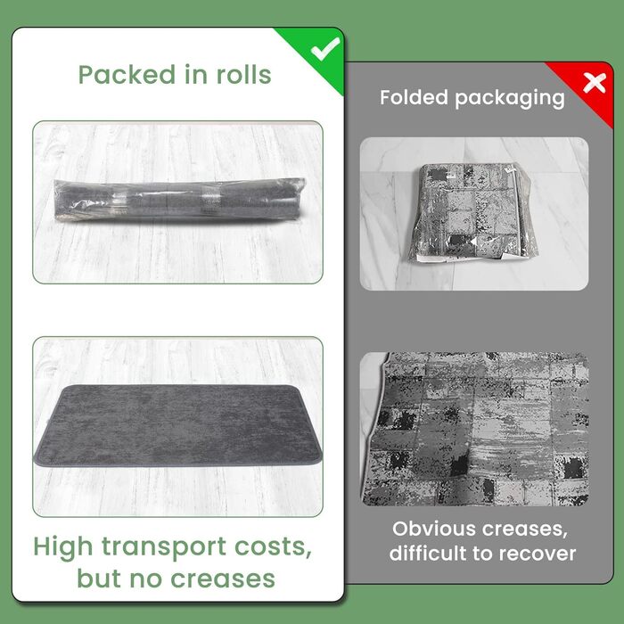 Захисний килимок для підлоги 90x140 см сірого кольору, нековзний килимок товщиною 4 мм для офісного крісла, міцний рулонний килимок, килимок для ламінату, паркету, твердих підлог 90 x 140 см сірого кольору