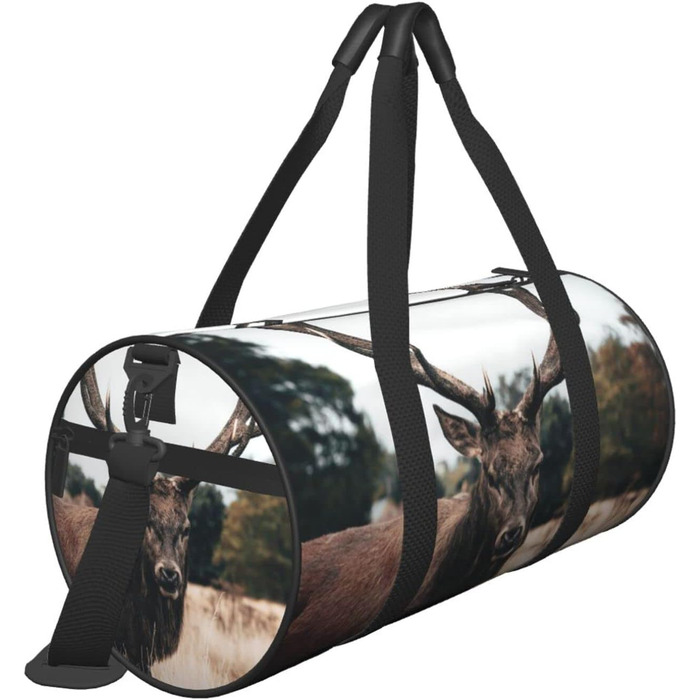 Дорожня сумка-циліндр з квітковим принтом, спортивна сумка для чоловіків та жінок, сумка-мішок, спортивна сумка