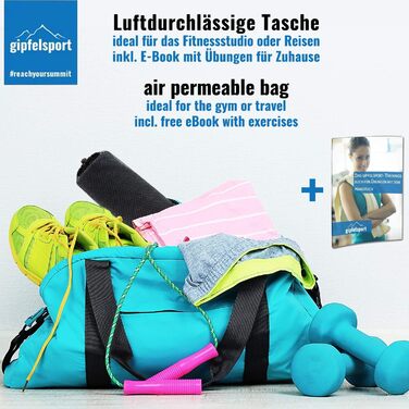 Набір рушників з мікрофібри gipfelsport - рушники з мікрофібри для сауни, фітнесу, спорту пляжний рушник, спортивний рушник 8 розм