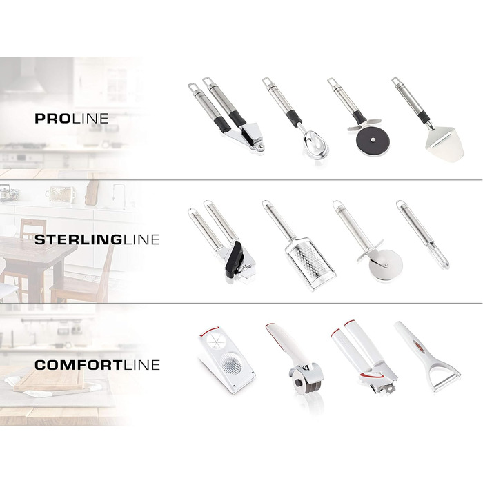 Для легкого подрібнення продуктів, подрібнювач з автоматичним ротором, подрібнювач цибулі в практичному виконанні, серія ComfortLine Hacker Comfort & Clean