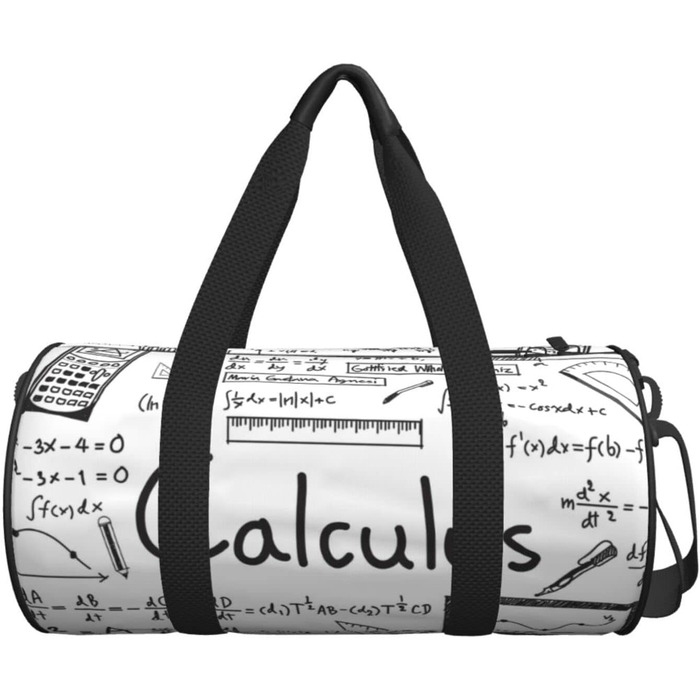 Універсальна дорожня сумка, спортивна сумка для чоловіків та жінок, сумка для математики, геометрії та тренувань, великий мішок для речей
