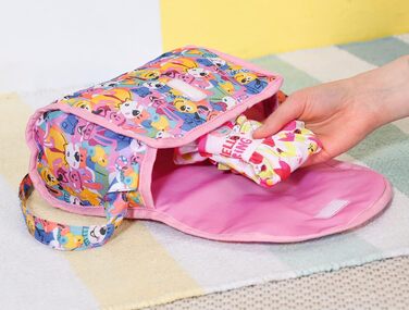 Коляска для ляльок BABY born Deluxe Pram з регульованою висотою ручки та пеленальною сумкою, лялькові аксесуари для ляльок майже б