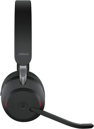 Бездротова гарнітура Jabra Evolve2 65 - стереонавушники з шумозаглушенням, сертифіковані для команд Microsoft, з тривалим часом ав